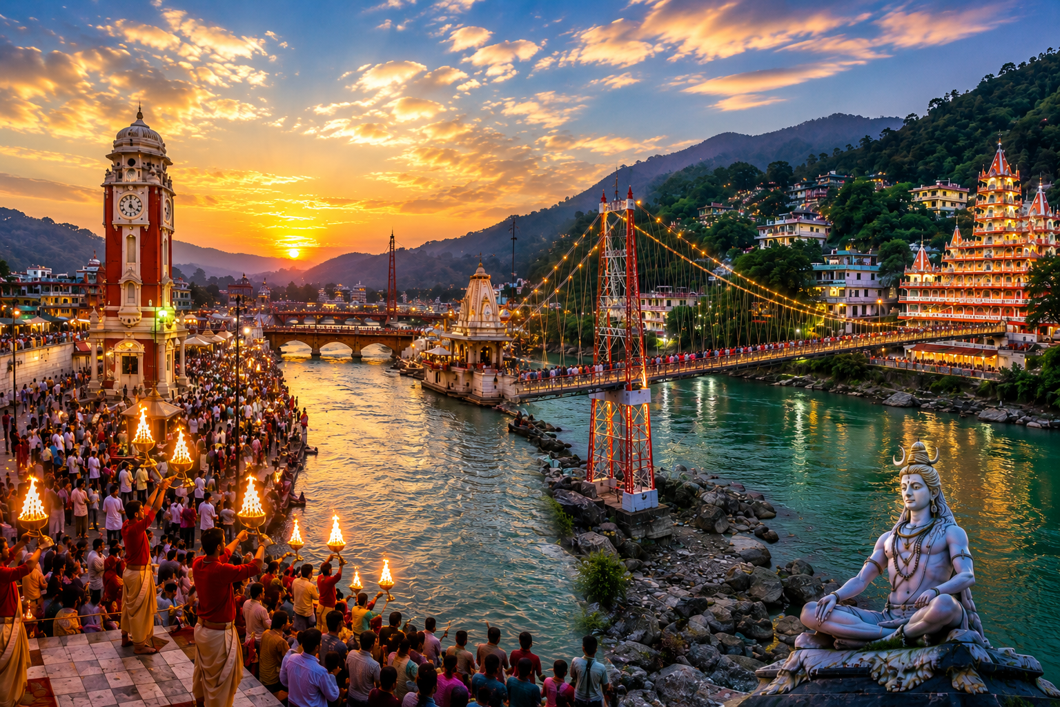 Sacred Haridwar  Rishikesh Tour